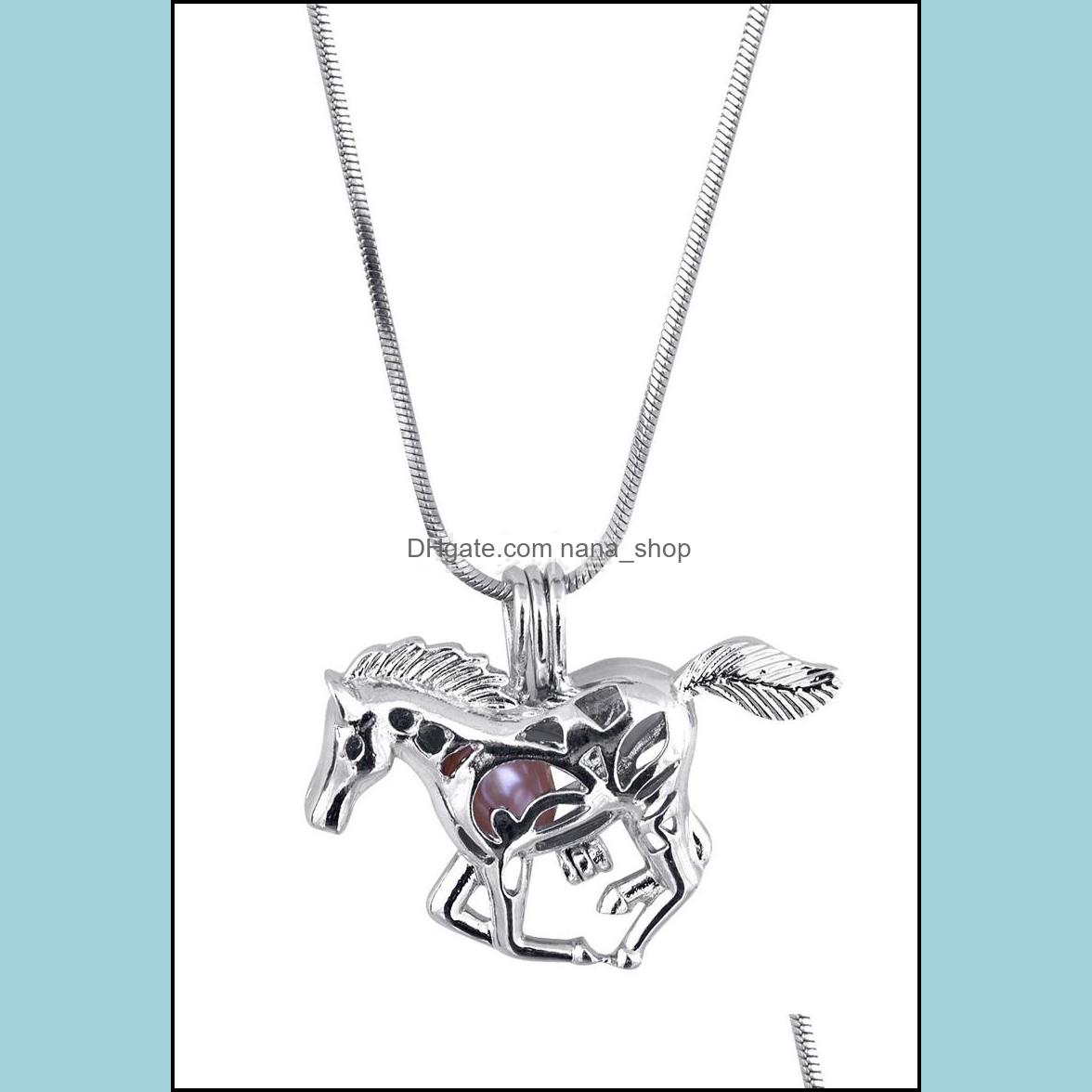 personalised keepsakes Lockets Necklaces Pendants Jewelry 75 Styles Pearl Cage Pendant Love Wish Gem Beads Locket Cages Diy Charm Mountings For In Bk 