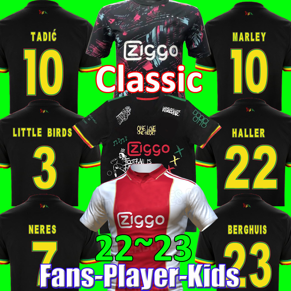 21 22 TADIC Bob Marley soccer jerseys 2022 2023 KUDUS ANTONY BLIND BERGHUIS KLAASSEN Ajaxs NERES CRUYFF LITTLE BIRDS football shirt men kids kit uniforms 3RD third, Kids 4th
21 22 TADIC Bob Marley soccer jerseys 2022 2023 KUDUS ANTONY BLIND BERGHUIS KLAASSEN Ajaxs NERES CRUYFF LITTLE BIRDS football shirt men kids kit uniforms 3RD third, Kids 4th