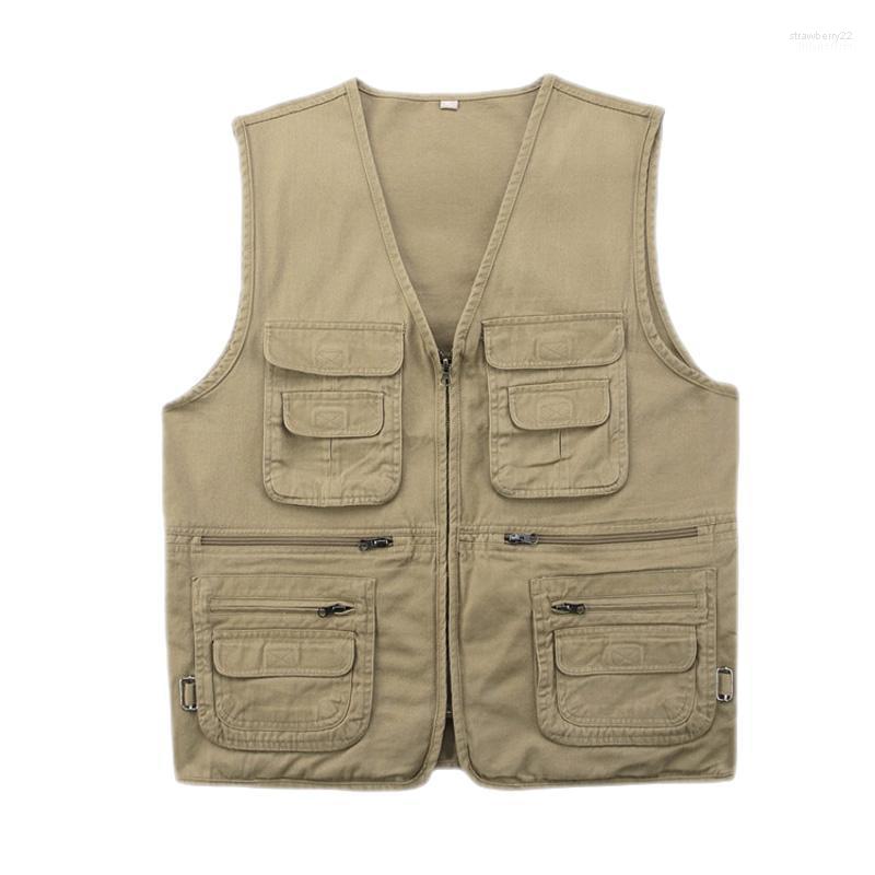Men's Vests Middle-aged Elderly Men Autumn Cotton Vest Multi-pocket Zipper Plus Size Dad Waistcoat Work Clothes Sleeveless Jacket Wholesale, 05
Men's Vests Middle-aged Elderly Men Autumn Cotton Vest Multi-pocket Zipper Plus Size Dad Waistcoat Work Clothes Sleeveless Jacket Wholesale, 05