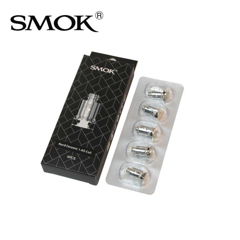 Smok Nord Coil 0.6ohm 0.8ohm1.4ohm DC MTL Mesh Coils For RPM40 Nord2 Kit 100% Authentic
Smok Nord Coil 0.6ohm 0.8ohm1.4ohm DC MTL Mesh Coils For RPM40 Nord2 Kit 100% Authentic