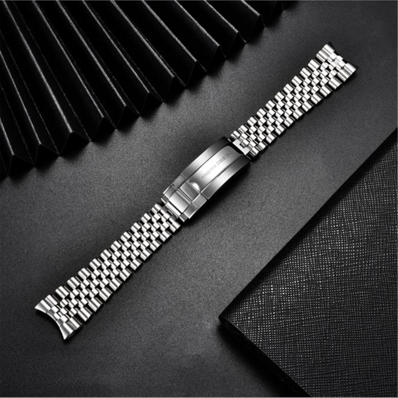 PAGANI DESIGN Original For PD1661PD1662PD1651 Watch 316L Stainless Steel Band Strap Jubilee bracelet width 20MM length 220MM 220819