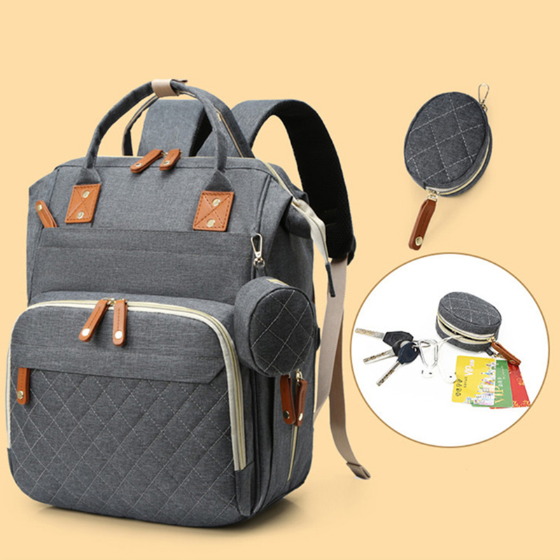 Baby Diaper Bags Stroller Pocket Mother Large Capacity Travel Nappy Backpacks Convenient Baby Nursing Bag Lightweight Waterproof 220514