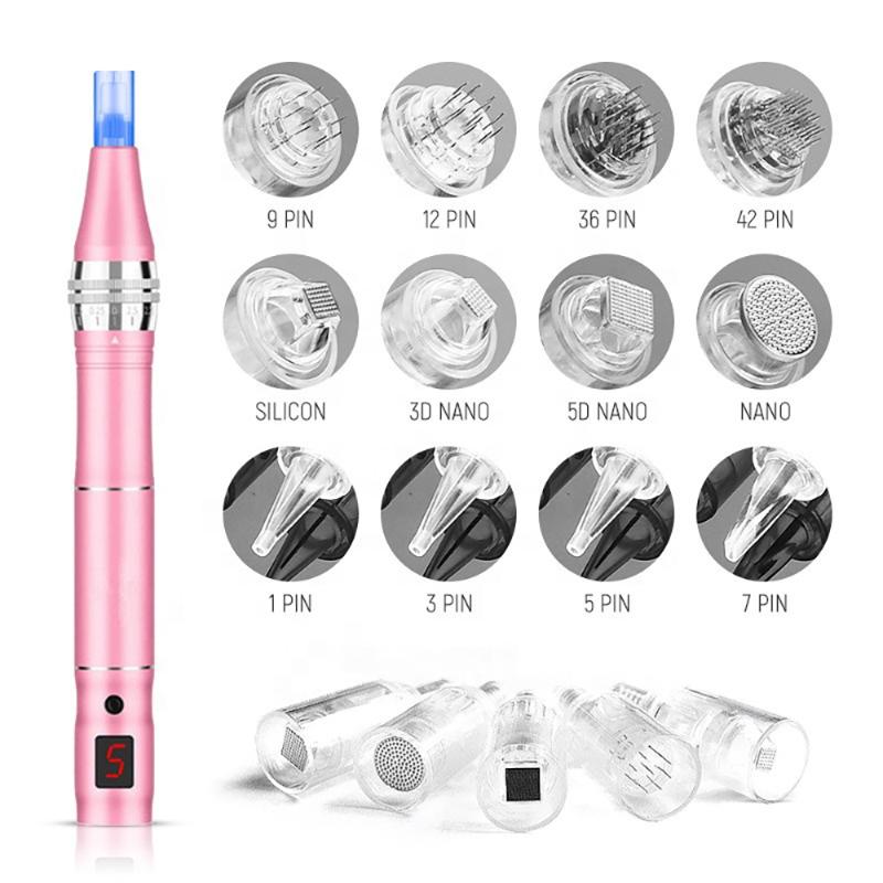 Tattoo Needles Dermapen Electric Nano-Crystal Pen Home Roller Water-Light Beauty Import Therapy Scars Wrinkles Removal Micro-Needle Instrume
Tattoo Needles Dermapen Electric Nano-Crystal Pen Home Roller Water-Light Beauty Import Therapy Scars Wrinkles Removal Micro-Needle Instrume