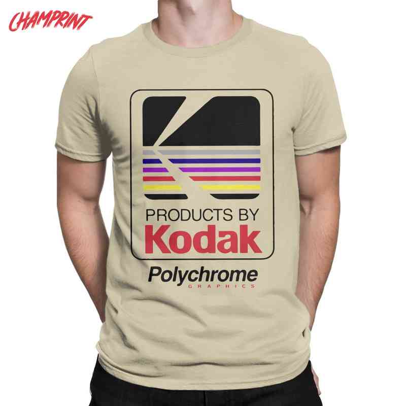 Products By Kodak Polychrome T-Shirts for Men Vintage Cotton Te Round Collar Short Sve T Shirt Printing Tops, Dark grey
Products By Kodak Polychrome T-Shirts for Men Vintage Cotton Te Round Collar Short Sve T Shirt Printing Tops, Dark grey