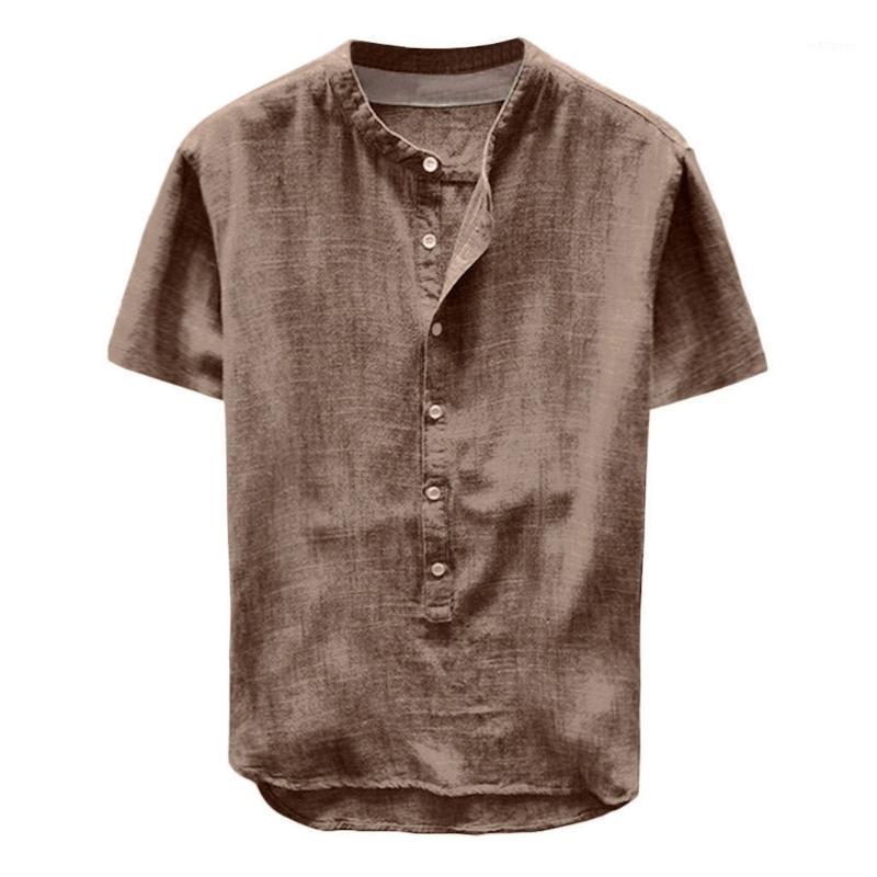Men's Casual Shirts Summer Short Sleeve Shirt For Men Fashion Buttons Solid Linen Cotton Wear Beach 2022 Color, Gray
Men's Casual Shirts Summer Short Sleeve Shirt For Men Fashion Buttons Solid Linen Cotton Wear Beach 2022 Color, Gray