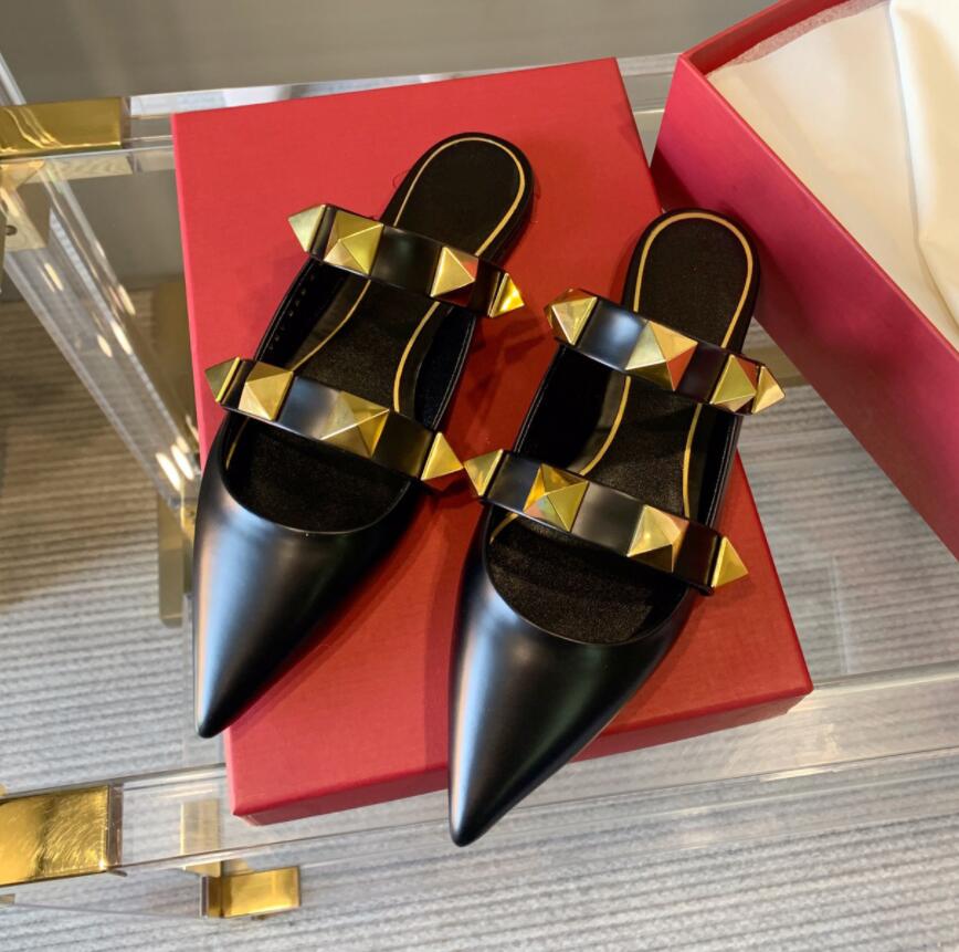 2022 Women Sandals Hot Summer Sandals Spring Ins Rivet Women Shoes Fashion Shoes Woman Pointed Toe Sandals Woman Genuine Leather, 11
2022 Women Sandals Hot Summer Sandals Spring Ins Rivet Women Shoes Fashion Shoes Woman Pointed Toe Sandals Woman Genuine Leather, 11
