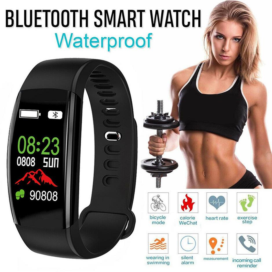 Smart Bracelet fitness tracker Watch Sport Pedometer Heart Rate Smart Band Blood Pressure Monitor Waterproof Health Wristband249L
Smart Bracelet fitness tracker Watch Sport Pedometer Heart Rate Smart Band Blood Pressure Monitor Waterproof Health Wristband249L