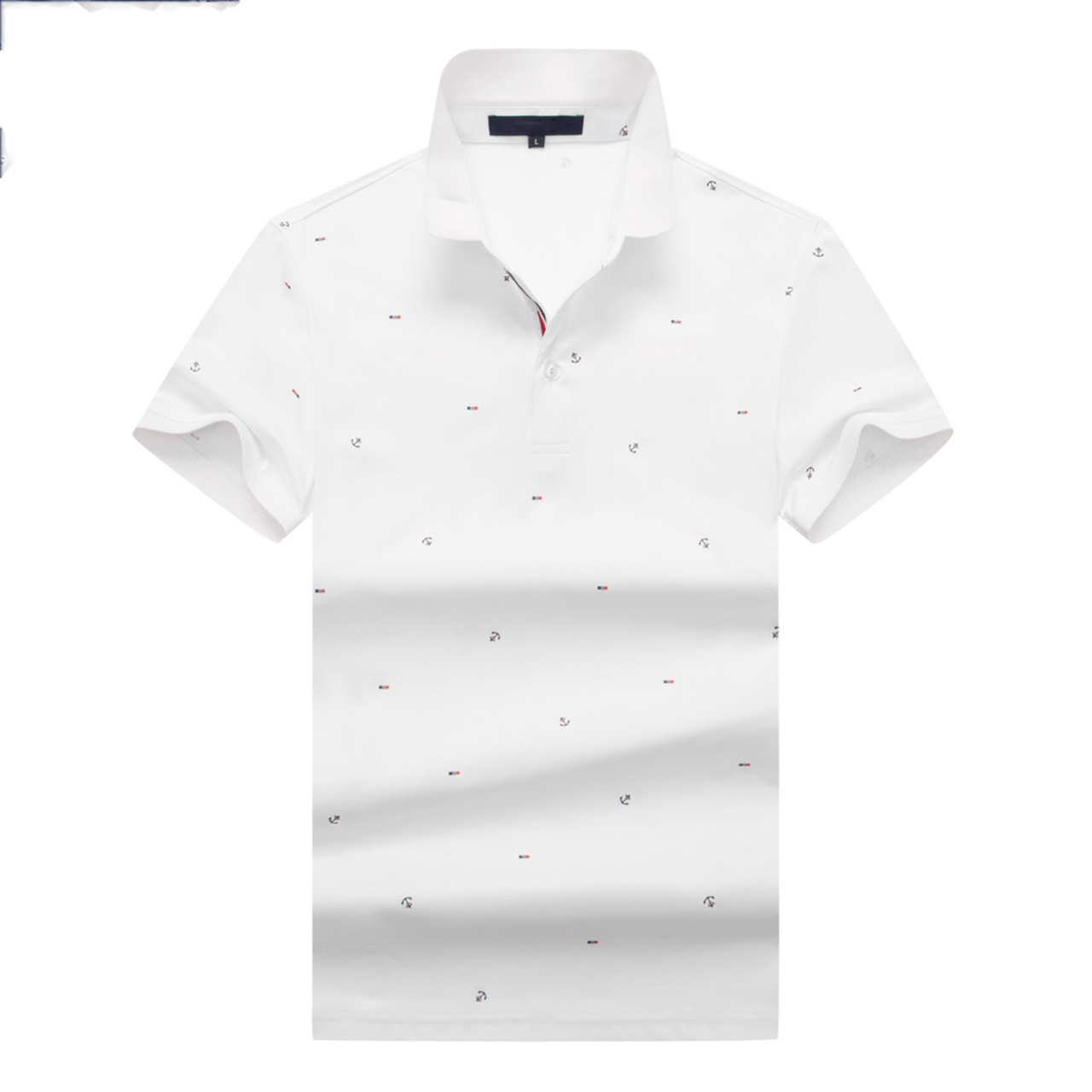 Heavyweight short-sleeved POLO shirt men's summer labeling design waffle casual loose profile half-sleeve lapel t-shirt, Customize
Heavyweight short-sleeved POLO shirt men's summer labeling design waffle casual loose profile half-sleeve lapel t-shirt, Customize