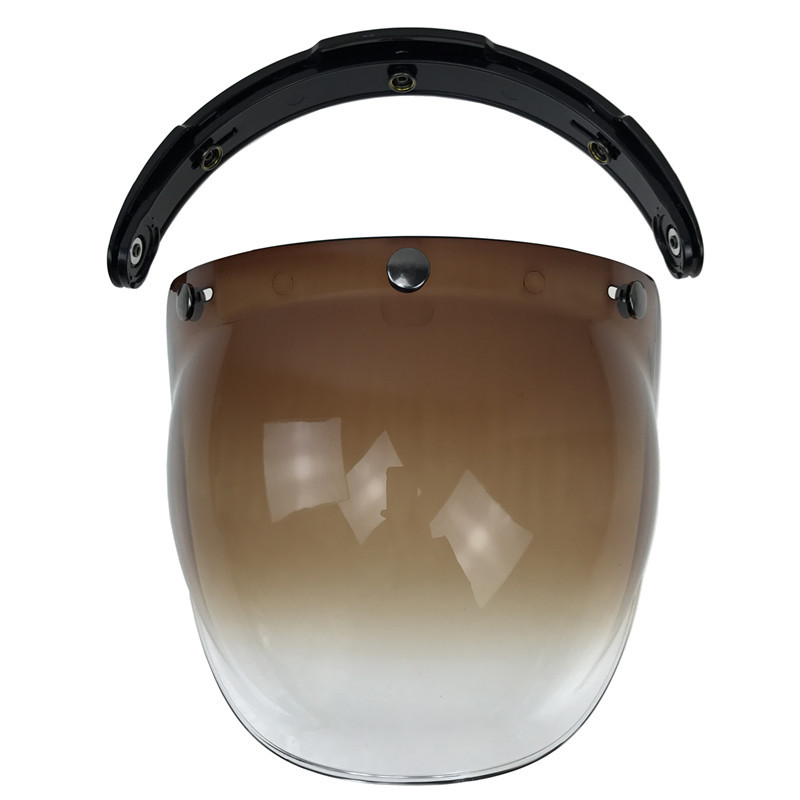 Open Motorcycle Helmet Visor With frame Casco Visor Lenses Capacete Bubble Shield Helmets Accessories