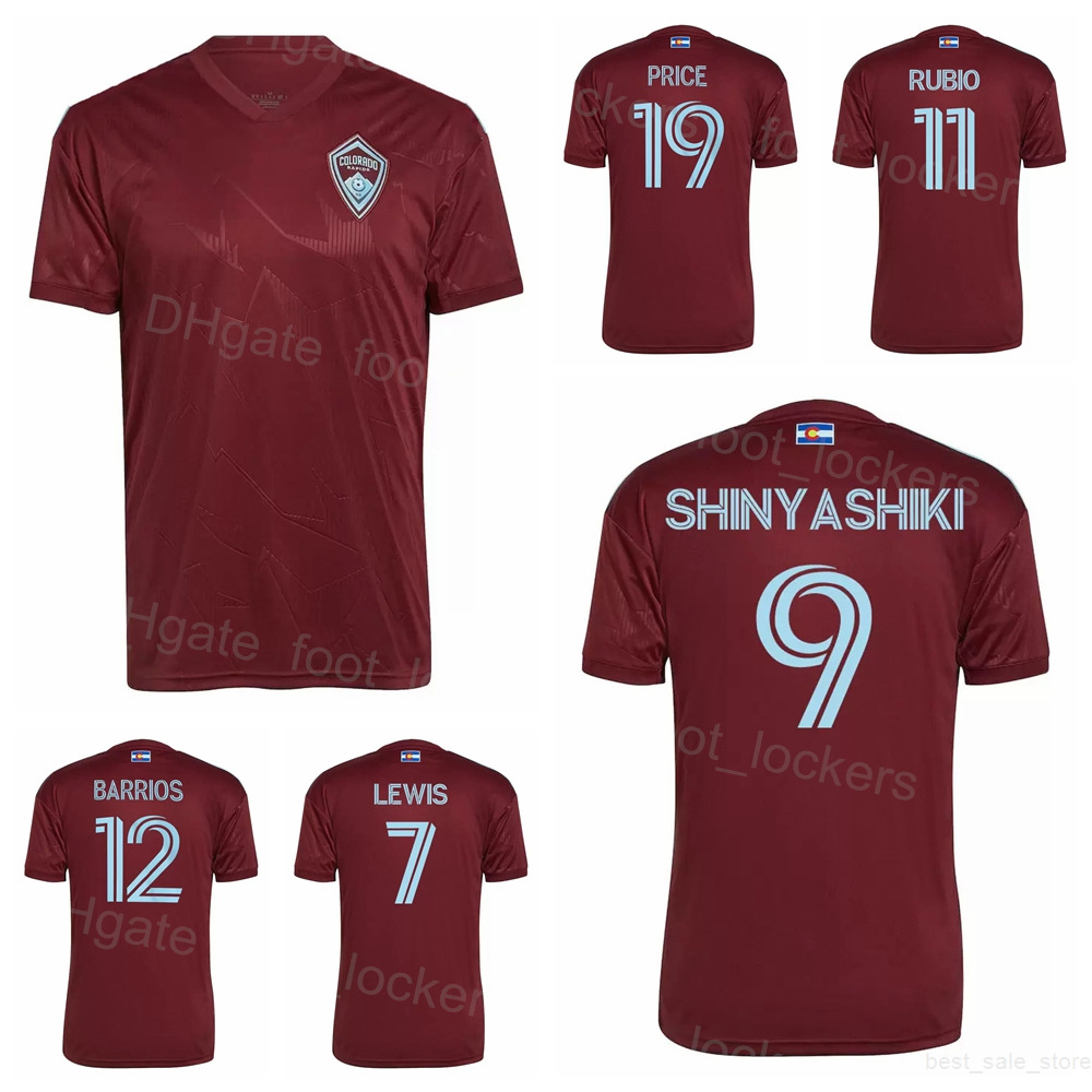 MLS Colorado Club FC Rapids 14 KAYE Soccer Jersey 11 RUBIO 5 TRUSTY 22 YARBROUGH 12 BARRIOS 19 PRICE 8 MAX 2 ROSENBERRY 7 LEWIS 6 ABUBAKAR Football Shirt Kits Red 22-23
MLS Colorado Club FC Rapids 14 KAYE Soccer Jersey 11 RUBIO 5 TRUSTY 22 YARBROUGH 12 BARRIOS 19 PRICE 8 MAX 2 ROSENBERRY 7 LEWIS 6 ABUBAKAR Football Shirt Kits Red 22-23