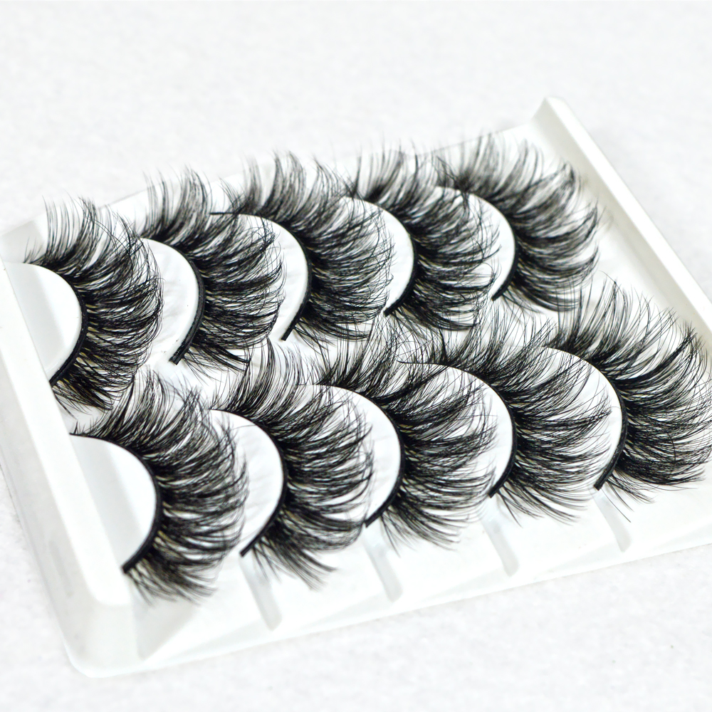 QSTY Makeup False Eyelashes 5 Pairs Faux Mink Hair 3D fake Lashes Fluffy Soft Wispy Cross Natural Thick Long Eyelash extension Handmade Reusable cilia
QSTY Makeup False Eyelashes 5 Pairs Faux Mink Hair 3D fake Lashes Fluffy Soft Wispy Cross Natural Thick Long Eyelash extension Handmade Reusable cilia
