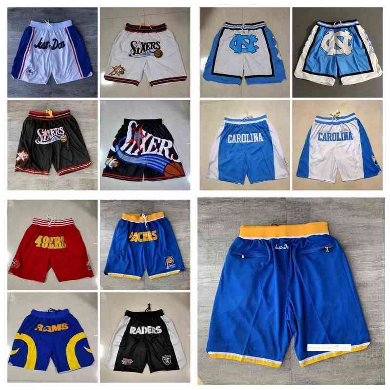 Don Team Basketball Shorts Men NCAA North Carolina Assaulter Wear Sport Pant With Pocket Zipper Sweatpants Hip Pop Blue Black''nba''Jerseys, As photo
Don Team Basketball Shorts Men NCAA North Carolina Assaulter Wear Sport Pant With Pocket Zipper Sweatpants Hip Pop Blue Black''nba''Jerseys, As photo