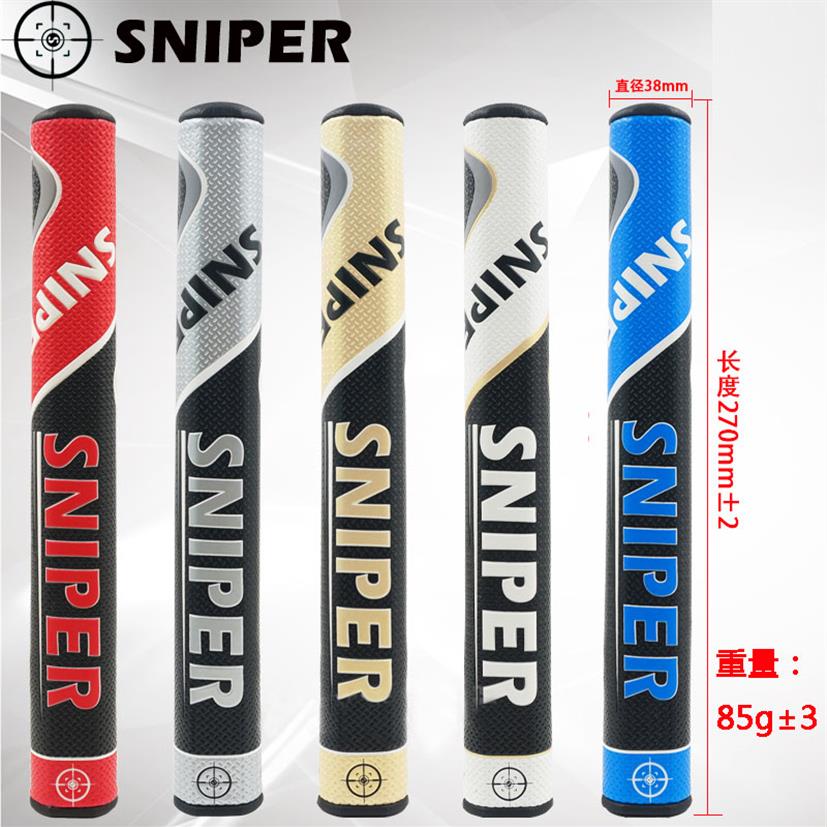 New SNIPER Golf grips High quality pu Golf putter grips 5 colors in choice 1pcs/lot Golf clubs grips 210L
New SNIPER Golf grips High quality pu Golf putter grips 5 colors in choice 1pcs/lot Golf clubs grips 210L