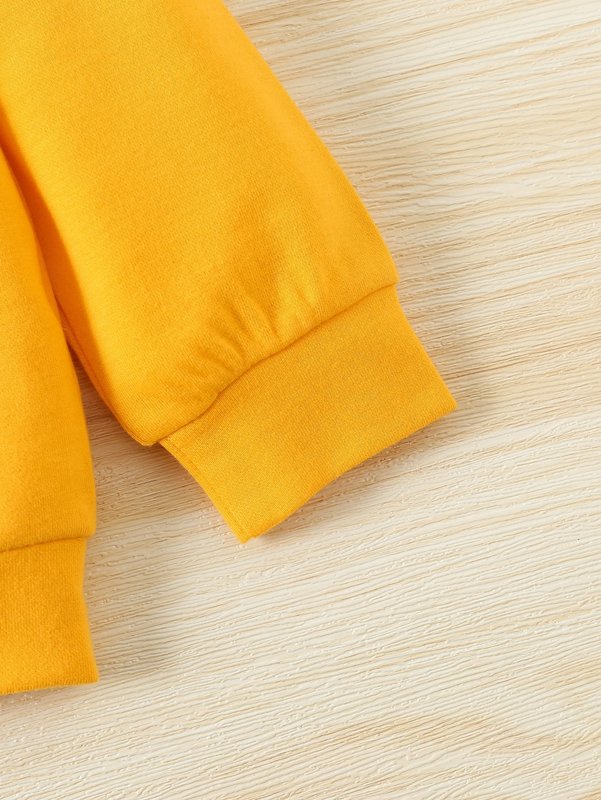 Toddler Boys Cartoon And Slogan Graphic Sweatshirt SHE