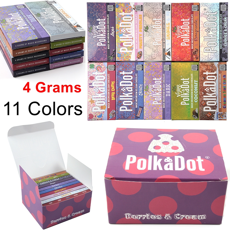 Wholesale Polkadot Chocalate Bar Box Magic Mushrooms 4 Grams 4g Polka Dot Dank Packaging Packing Package Box DHL Free
Wholesale Polkadot Chocalate Bar Box Magic Mushrooms 4 Grams 4g Polka Dot Dank Packaging Packing Package Box DHL Free