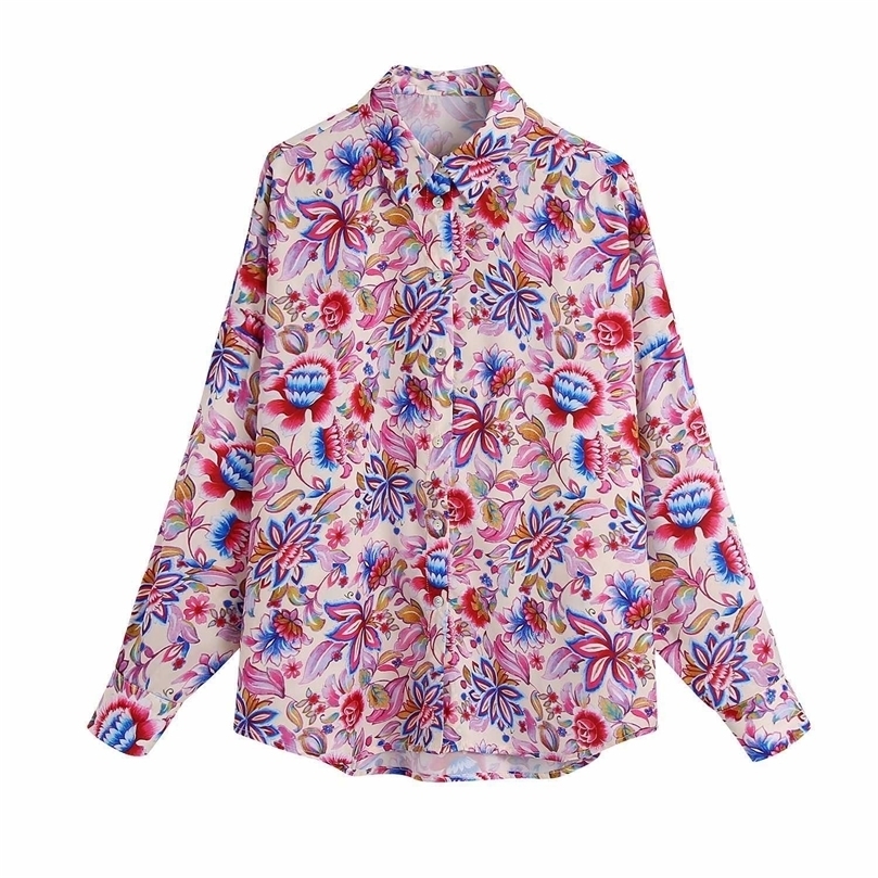 Blouses Shirt Women Long Sleeves Fashion Casual Chic Lady Floral Printed Shirts Woman Tops haut femme 210709
Blouses Shirt Women Long Sleeves Fashion Casual Chic Lady Floral Printed Shirts Woman Tops haut femme 210709