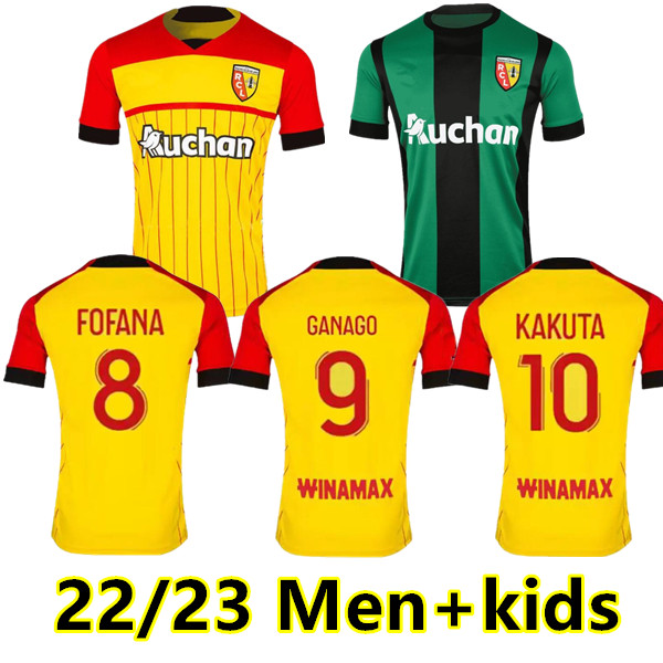 22 23 RC Lens Sainte Barbe soccer jerseys KAKUTA GANAGO SOTOCA FOFANA hommes enfants BANZA 2022 2023 Football Shirts men kids kit maillots de foot, 22/23 home
22 23 RC Lens Sainte Barbe soccer jerseys KAKUTA GANAGO SOTOCA FOFANA hommes enfants BANZA 2022 2023 Football Shirts men kids kit maillots de foot, 22/23 home