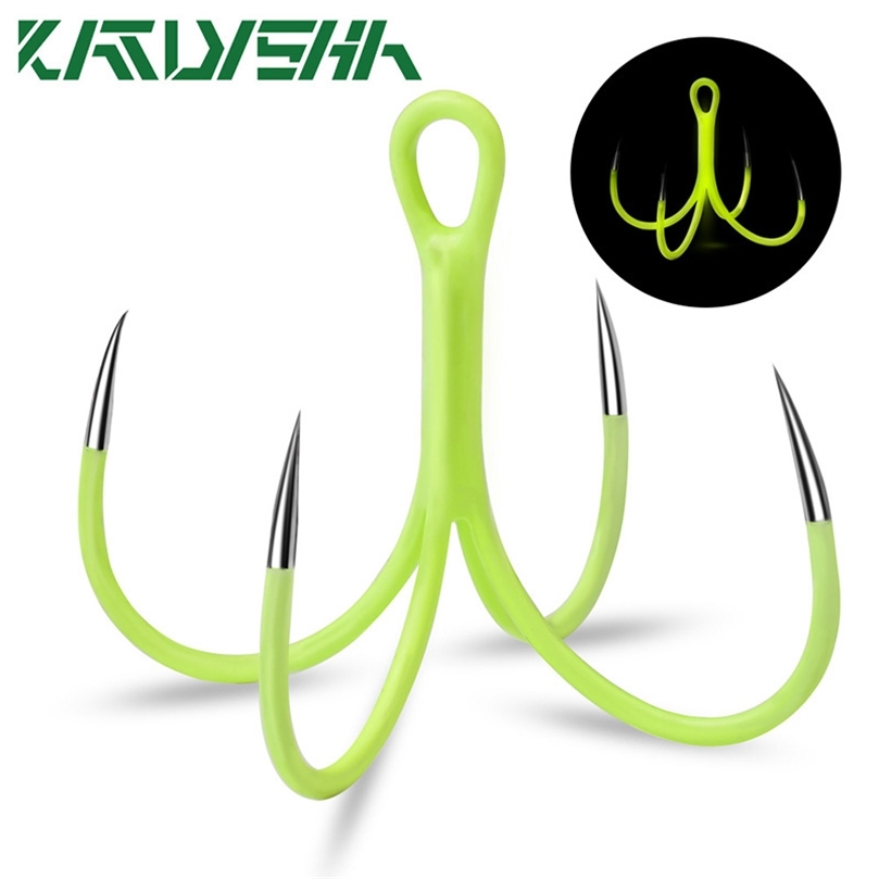 KATYUSHA 50Pcs Luminous Quadruple Reinforced Anchor Hook 16#-18# High Carbon Steel Fishing Hooks Four Fork Four Claw Fishhooks 220401
KATYUSHA 50Pcs Luminous Quadruple Reinforced Anchor Hook 16#-18# High Carbon Steel Fishing Hooks Four Fork Four Claw Fishhooks 220401
