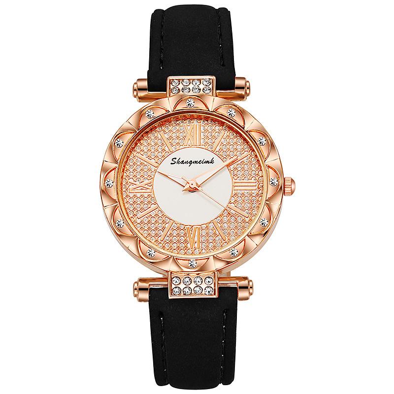 Wristwatches Women's Watch Luxury Female Quartz Watches Fashion Rhinestones Bracelet Set Casual Leather Wristwatch Ladies Girls ClockWri, White
Wristwatches Women's Watch Luxury Female Quartz Watches Fashion Rhinestones Bracelet Set Casual Leather Wristwatch Ladies Girls ClockWri, White