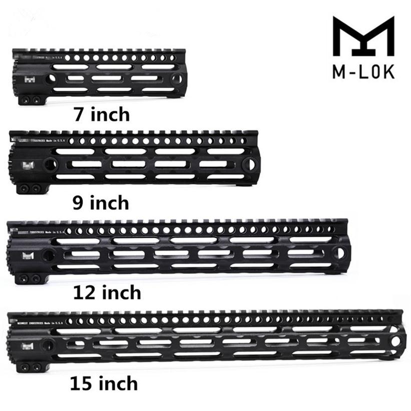 New AR-15 MLOK M-LOK 7 9 12 15 inch Slim Float Handguard Picatinny Rail Mount Bracket195k, Black
New AR-15 MLOK M-LOK 7 9 12 15 inch Slim Float Handguard Picatinny Rail Mount Bracket195k, Black