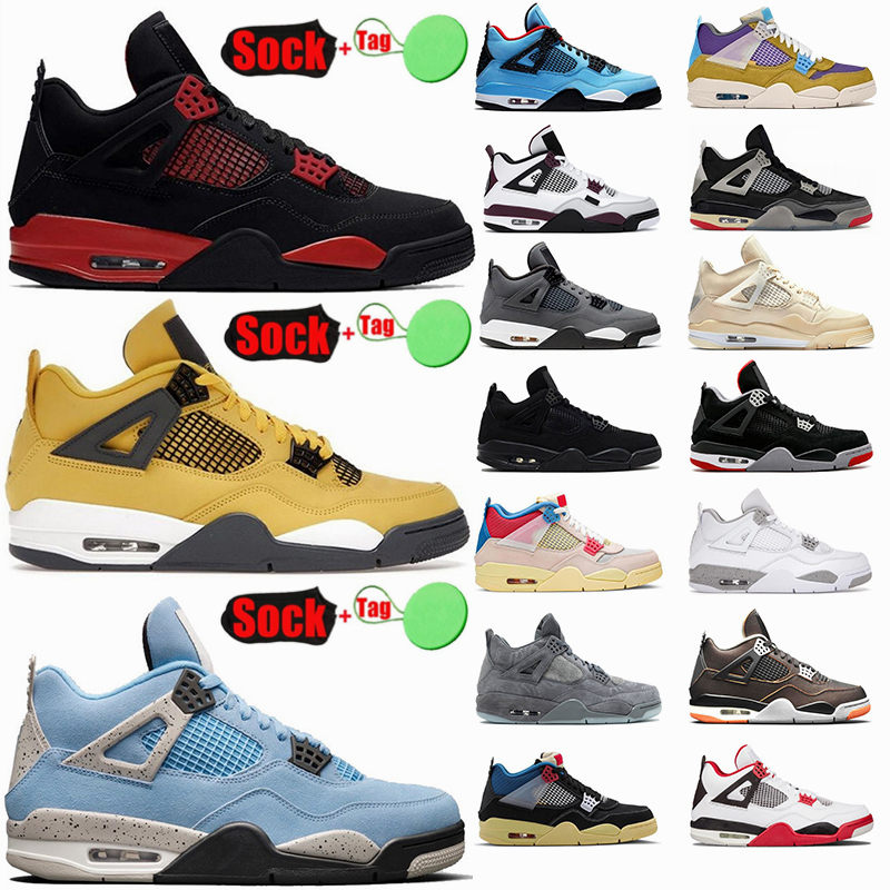 Jumpman 4 Basketball Shoes 4s Lightning Oreo Black Cat Fire Red Thunder University Blue Sail Taupe Haze Wild Things Mens Sports Sneakers Womens Trainers With Box, 29
Jumpman 4 Basketball Shoes 4s Lightning Oreo Black Cat Fire Red Thunder University Blue Sail Taupe Haze Wild Things Mens Sports Sneakers Womens Trainers With Box, 29