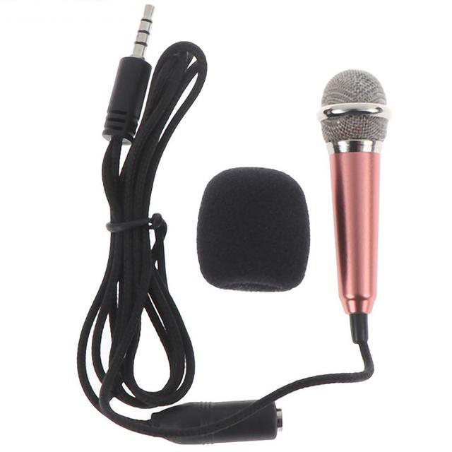 Handheld Mic Portable Mini 3.5mm Stereo Mic Audio Microphone For The Mobile Phone Accessories