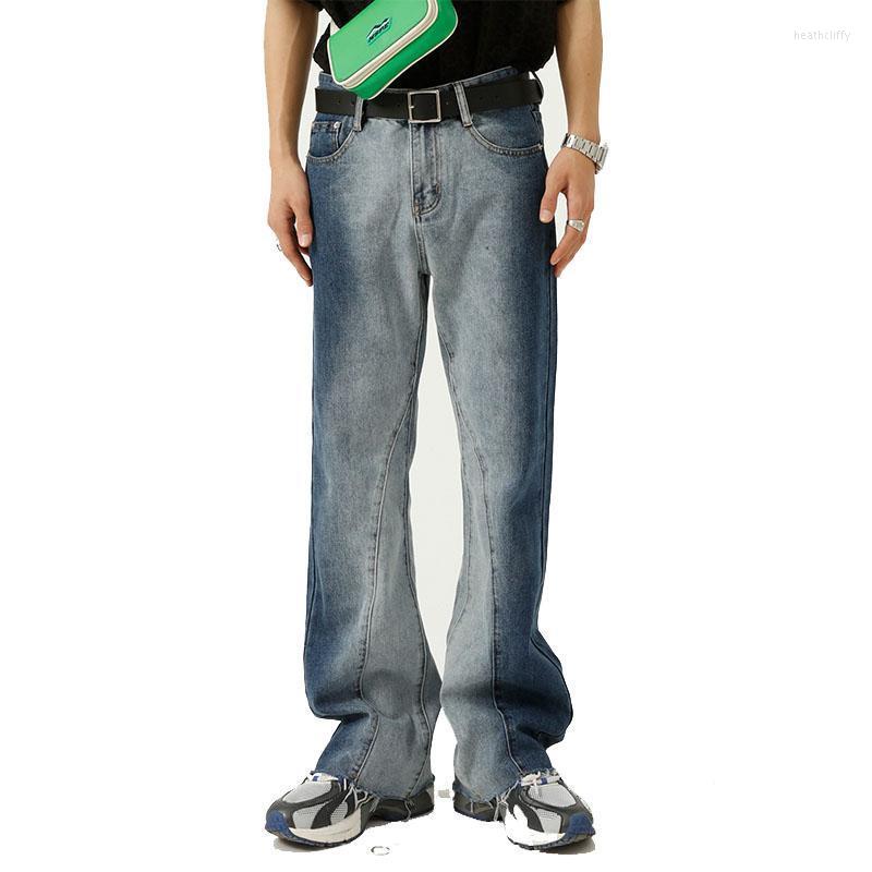 Men' Jeans Fashion Men 2022 Four Seasons Korean Contrast Tie Dye Gradient Micro Flare Pants Casual Loose JeansMen' Heat22, Blue
Men' Jeans Fashion Men 2022 Four Seasons Korean Contrast Tie Dye Gradient Micro Flare Pants Casual Loose JeansMen' Heat22, Blue