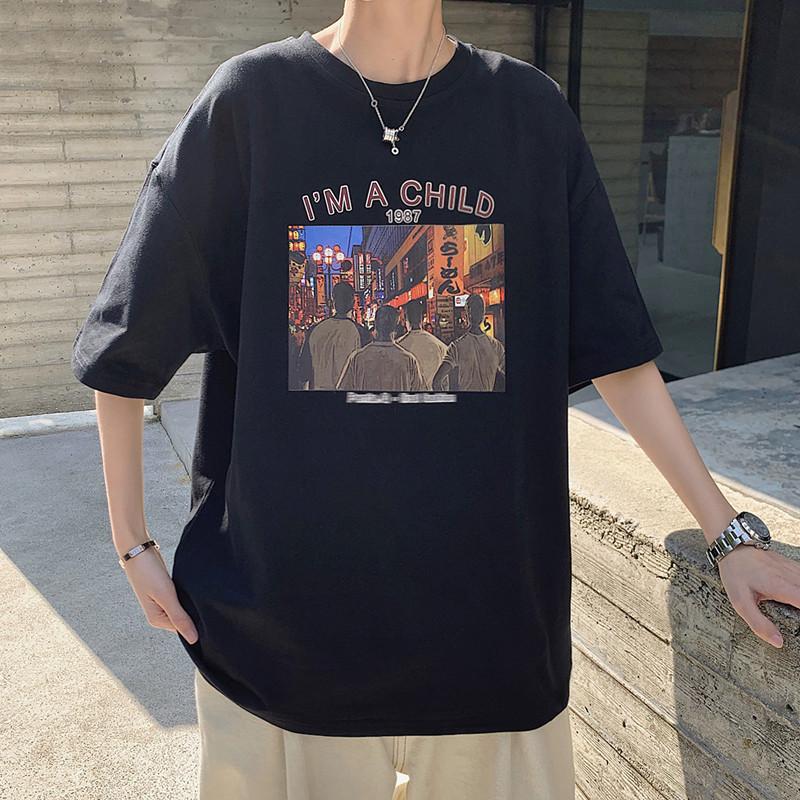 Men's T-Shirts Harajuku T Shirt Men Streetwear Fashion Hip Hop Vintage Short Sleeve Summer Casual Cotton 5color Oversized Soft Tees 3xlMen's, Black
Men's T-Shirts Harajuku T Shirt Men Streetwear Fashion Hip Hop Vintage Short Sleeve Summer Casual Cotton 5color Oversized Soft Tees 3xlMen's, Black