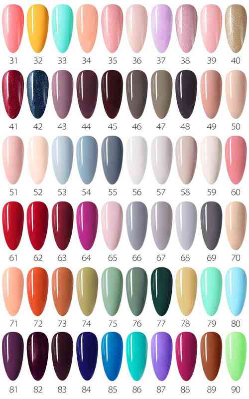 NXY Nail Gel Polish Varnish New Arrivals 60 Colors Full Coverage Set Canni Manicure Soak Off Uv 0328