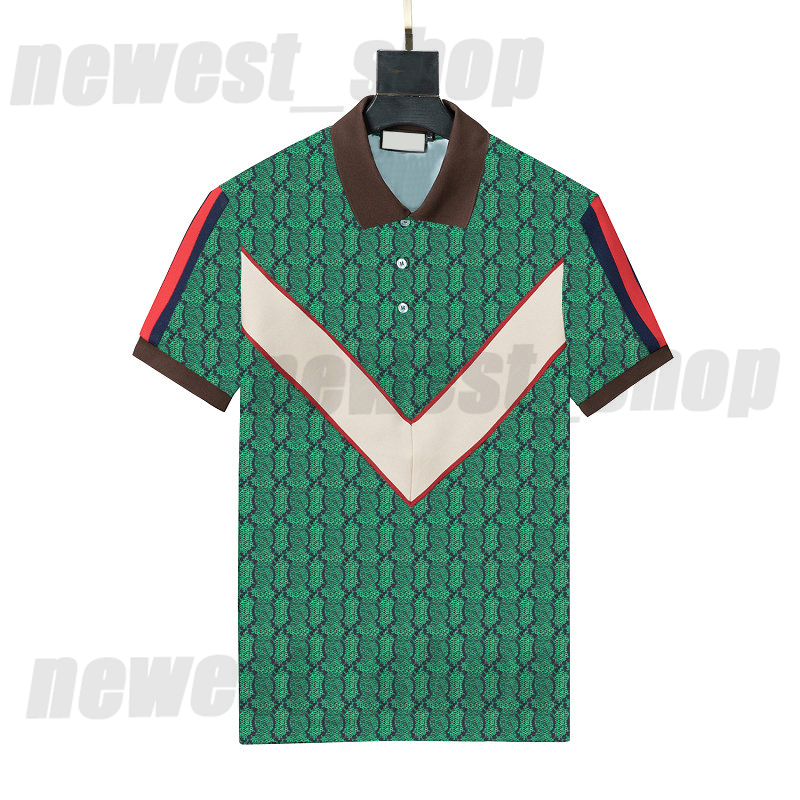 22SS Summer Designer polo Shirts Mens womens luxury collar montage stripe print TShirts fashion womens letter print t-shirt casual tshirt tee, Green
22SS Summer Designer polo Shirts Mens womens luxury collar montage stripe print TShirts fashion womens letter print t-shirt casual tshirt tee, Green
