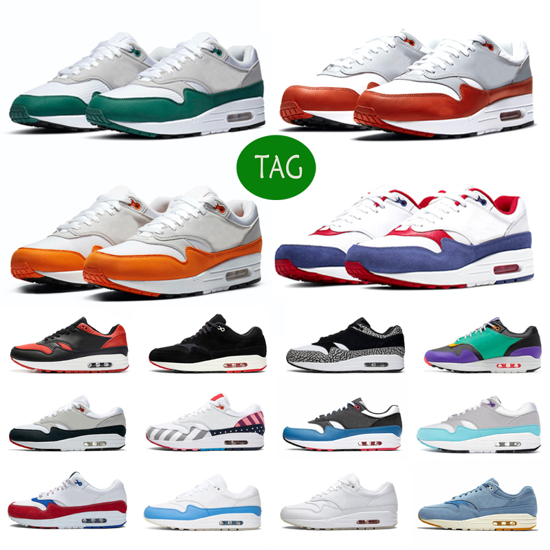 Designer 1 87 Men Running Shoes Anniversary Royal aqua parra bred University Blue breathable Chaussure mens Trainers women sneakers, Anniversary green
Designer 1 87 Men Running Shoes Anniversary Royal aqua parra bred University Blue breathable Chaussure mens Trainers women sneakers, Anniversary green