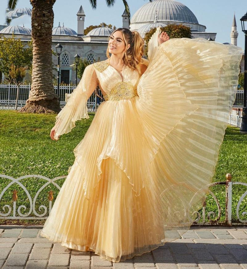 Vestidos De Novia Kosovo Albanian Caftan Evening Dresses 2022 gold burgundy Long Sleeves Applique Robe Soirée De Mariage Prom Gowns with jacket