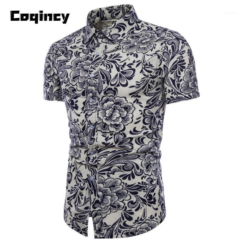 Men's Casual Shirts Blouse Men Summer Bohe Floral Short Sleeve Linen Basic Top Plus Size Chemise Homme Manche Court Blouses -5XL, White
Men's Casual Shirts Blouse Men Summer Bohe Floral Short Sleeve Linen Basic Top Plus Size Chemise Homme Manche Court Blouses -5XL, White