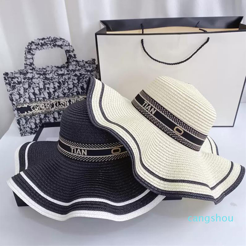 Sun Hat Womens Designer Straw Hat Fashion Knitted Hat Cap For Men Woman Wide Brim Hats Summer Bucket Hats Outdoor Beach Hats, Black
Sun Hat Womens Designer Straw Hat Fashion Knitted Hat Cap For Men Woman Wide Brim Hats Summer Bucket Hats Outdoor Beach Hats, Black