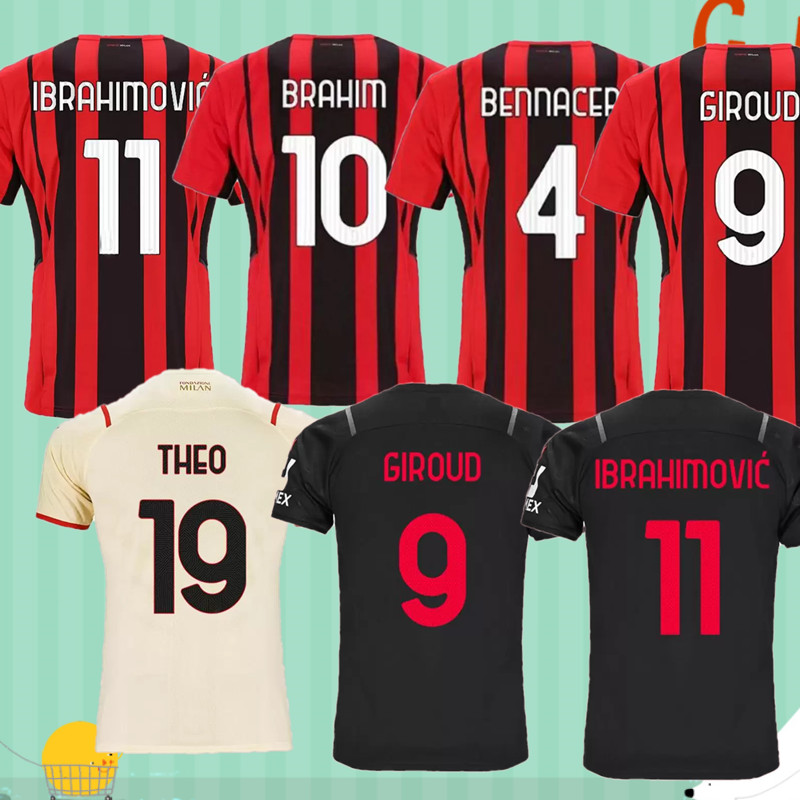 IBRAHIMOVIC 21 22 soccer jersey AC GIROUD BENNACER KESSIE ROMAGNOLI CALHANOGLU TONALI REBIC 2021 2022 football shirt maillot men, 21-22away
IBRAHIMOVIC 21 22 soccer jersey AC GIROUD BENNACER KESSIE ROMAGNOLI CALHANOGLU TONALI REBIC 2021 2022 football shirt maillot men, 21-22away