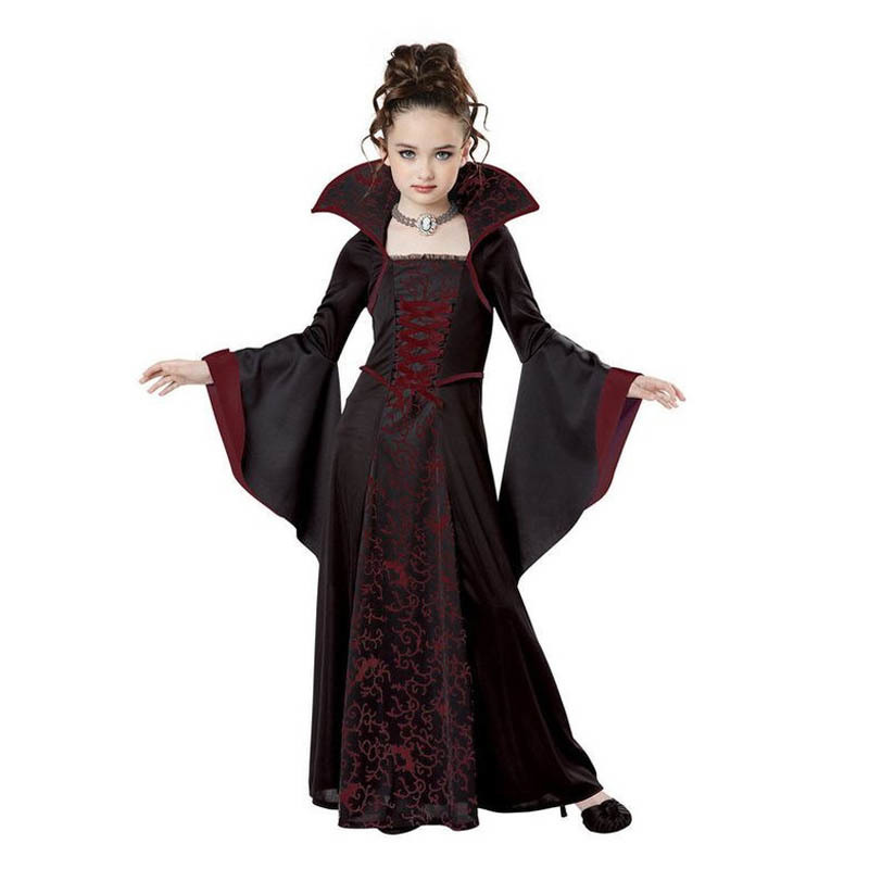 Special Occasions Halloween Costume for Kids Girls Witch Cosplay Costume 220823