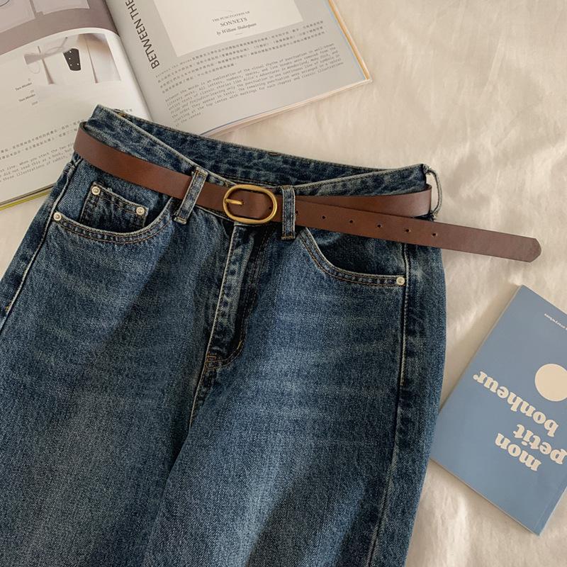 Belts Fashion Design Female Belt PU Ladies Casual Luxury Oval Metal Buckle Pin Width 2.8cm, Black
Belts Fashion Design Female Belt PU Ladies Casual Luxury Oval Metal Buckle Pin Width 2.8cm, Black