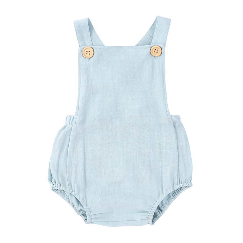 Summer born Infant Romper Cotton Sleeveless Baby Boys Girls Romper Onepiece Fashion Baby Clothing 220707
