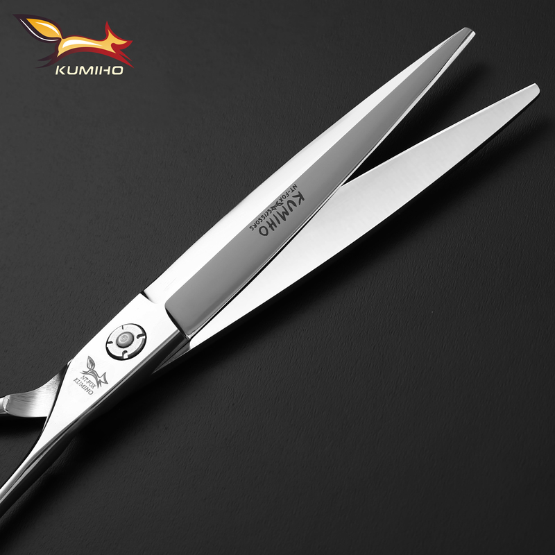 KUMIHO Arrival 7" Professional Hair Scissors Willow Shape Shears Slid cut Sliding Raz 220317