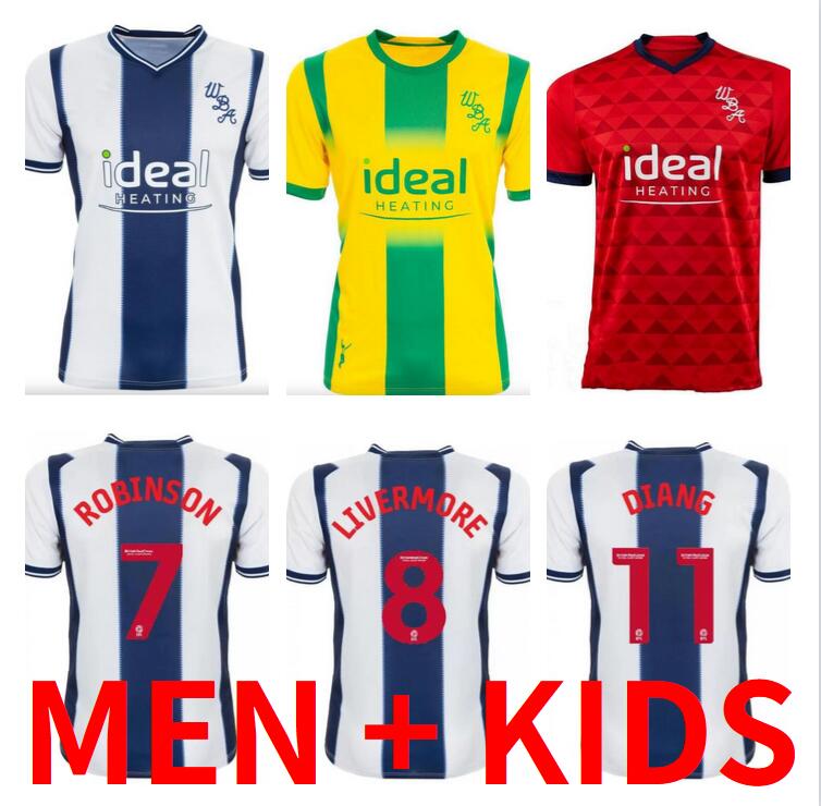 2022 2023 WEST Bromwich BROM soccer jerseys 22 23 Albion amiseta de futbol Robson Kanu Robinson GRANT Mowatt men kids kit socks full sets jersey football shirt uniform
2022 2023 WEST Bromwich BROM soccer jerseys 22 23 Albion amiseta de futbol Robson Kanu Robinson GRANT Mowatt men kids kit socks full sets jersey football shirt uniform