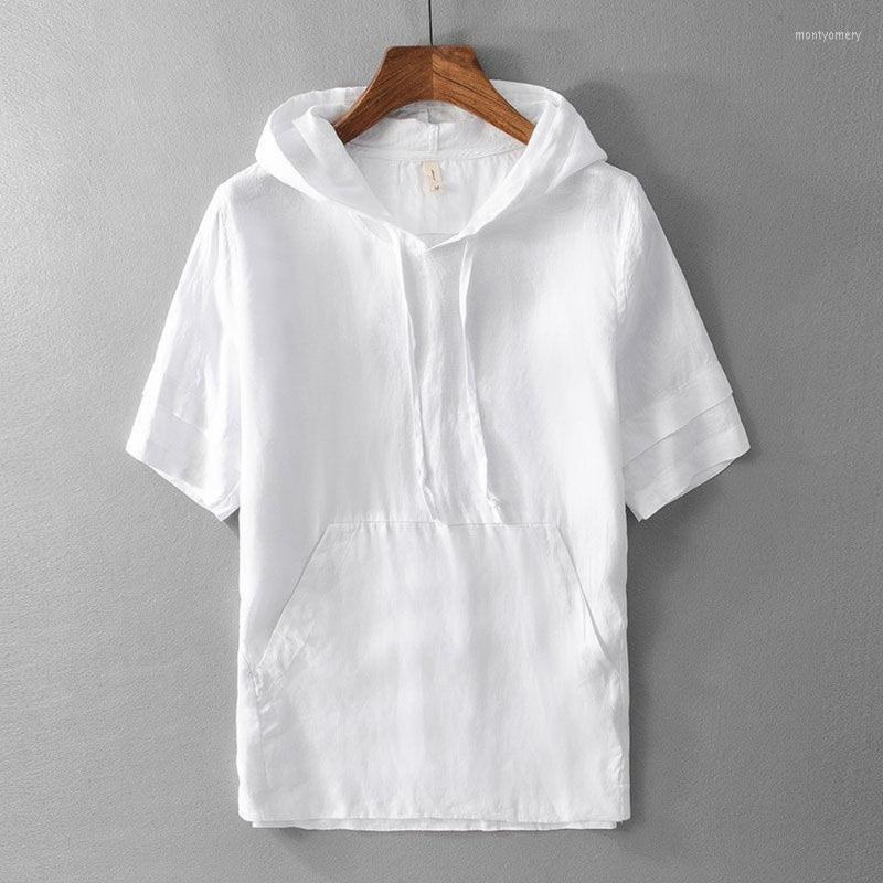 Men's T-Shirts Linen T Shirt With Hood Men Fashion Summer Clothes Lightweight Thin Hoodie Holiday Clothing 2022 Beach Wear ClothesMen's Mont, White
Men's T-Shirts Linen T Shirt With Hood Men Fashion Summer Clothes Lightweight Thin Hoodie Holiday Clothing 2022 Beach Wear ClothesMen's Mont, White
