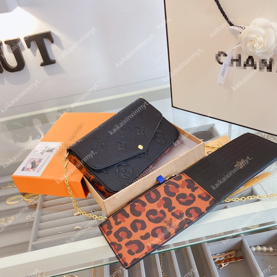 Luxury Designer Handbag Purse Women POCHETTE FELICIE Shoulder Bag 3pcs/set with Box Embossed Flower Leather Clutch Crossbody Messenger Bags Chain Coin Pouch Tote, Bubble bag
Luxury Designer Handbag Purse Women POCHETTE FELICIE Shoulder Bag 3pcs/set with Box Embossed Flower Leather Clutch Crossbody Messenger Bags Chain Coin Pouch Tote, Bubble bag