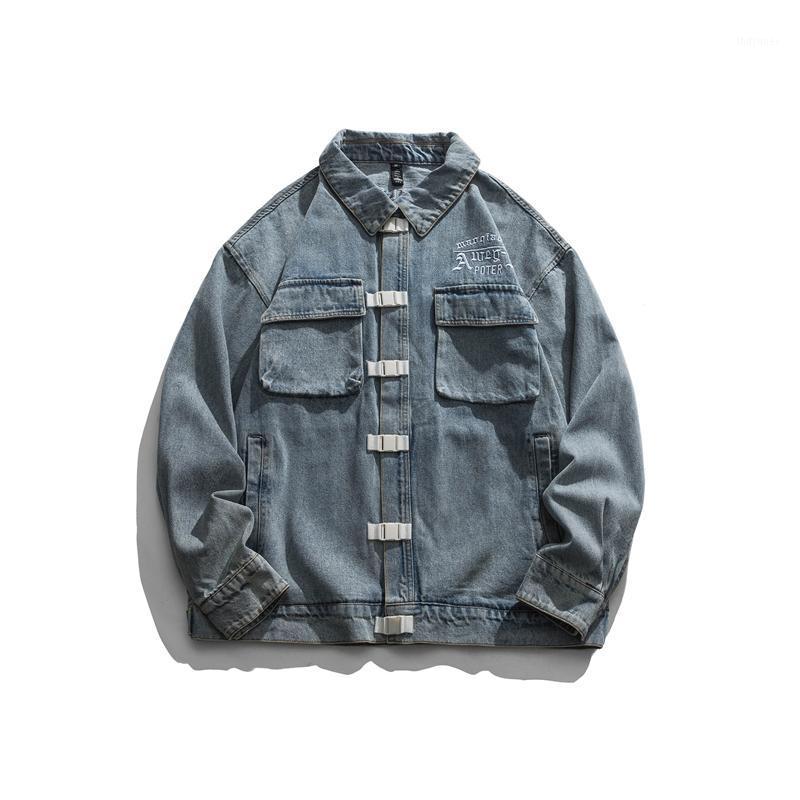 Men's Jackets Autumn Brand Original High Street Hip-hop Men's And Women's Loose Lapel Denim Jacket Personality Embroidered Retro Jac, Black
Men's Jackets Autumn Brand Original High Street Hip-hop Men's And Women's Loose Lapel Denim Jacket Personality Embroidered Retro Jac, Black