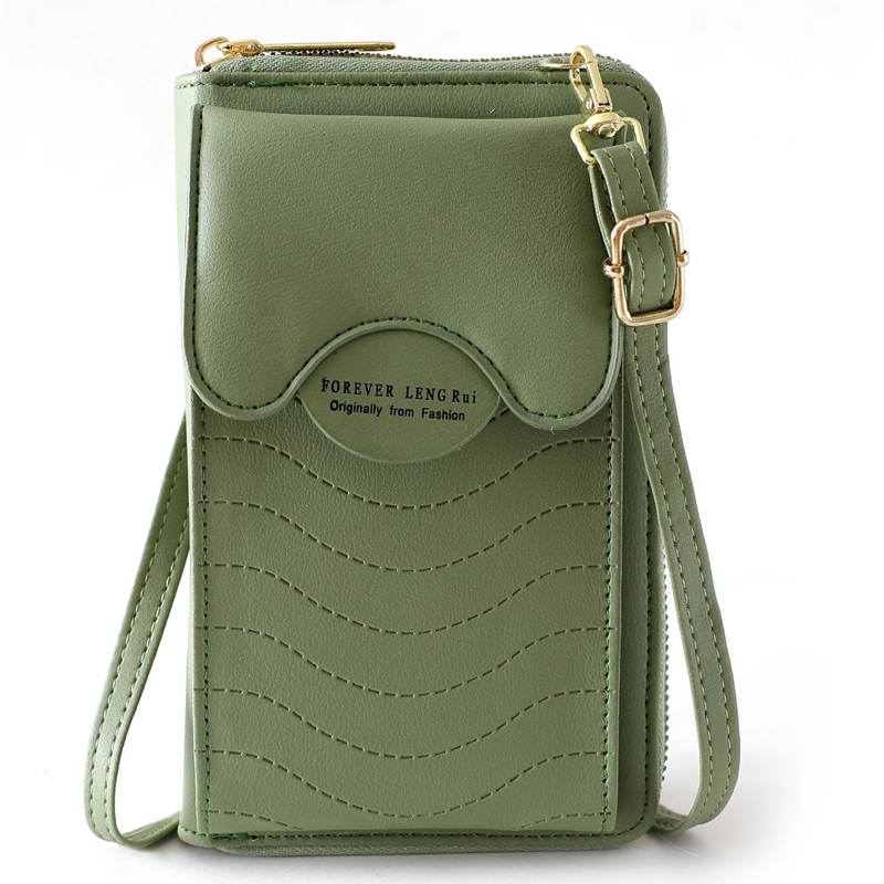 HBP Purse Wallet Zipper Bags Women's Wallets Leather Card Holder Pocket Long Women Bag Coin Purses Black