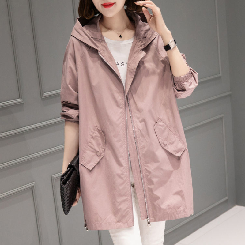 Spring and Autumn Midlength Women's Trench Korean Version Loose Coat Fashion Allmatch Thin Windbreaker Women's Streetwear 220812, Beige
Spring and Autumn Midlength Women's Trench Korean Version Loose Coat Fashion Allmatch Thin Windbreaker Women's Streetwear 220812, Beige