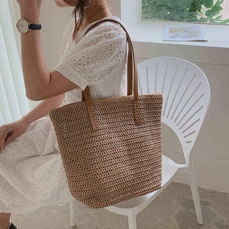Women's Knitting Bag Holiday Style Summer Women's Large Capacity One Shoulder Portable Leisure French Tote 220614, Khaki
Women's Knitting Bag Holiday Style Summer Women's Large Capacity One Shoulder Portable Leisure French Tote 220614, Khaki