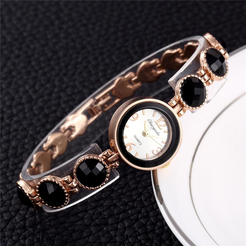 Wristwatches Reloj Hombre Ladies Rose Gold Bracelet Watch All Steel Design 3par Life Waterproof Black Crystal Quartz Erkek Kol SaatiWristwat, Bronze
Wristwatches Reloj Hombre Ladies Rose Gold Bracelet Watch All Steel Design 3par Life Waterproof Black Crystal Quartz Erkek Kol SaatiWristwat, Bronze