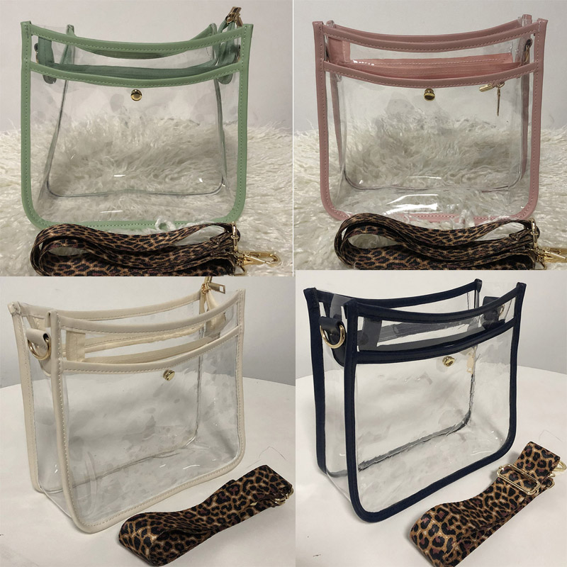 50pcs Messenger Bags European and American Women PVC Transparent Large Capacity Cross Shoulder Bag Mix Color, Green
50pcs Messenger Bags European and American Women PVC Transparent Large Capacity Cross Shoulder Bag Mix Color, Green