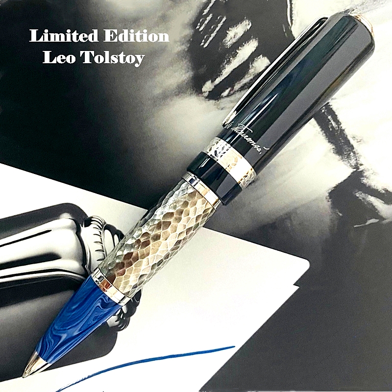 Limited Edition Writer Leo Tolstoy Signature Ballpoint Pen Rollerball Pen Unique Design Office School Stationery Writing Smooth Ball Pens High quality, As picture shows
Limited Edition Writer Leo Tolstoy Signature Ballpoint Pen Rollerball Pen Unique Design Office School Stationery Writing Smooth Ball Pens High quality, As picture shows