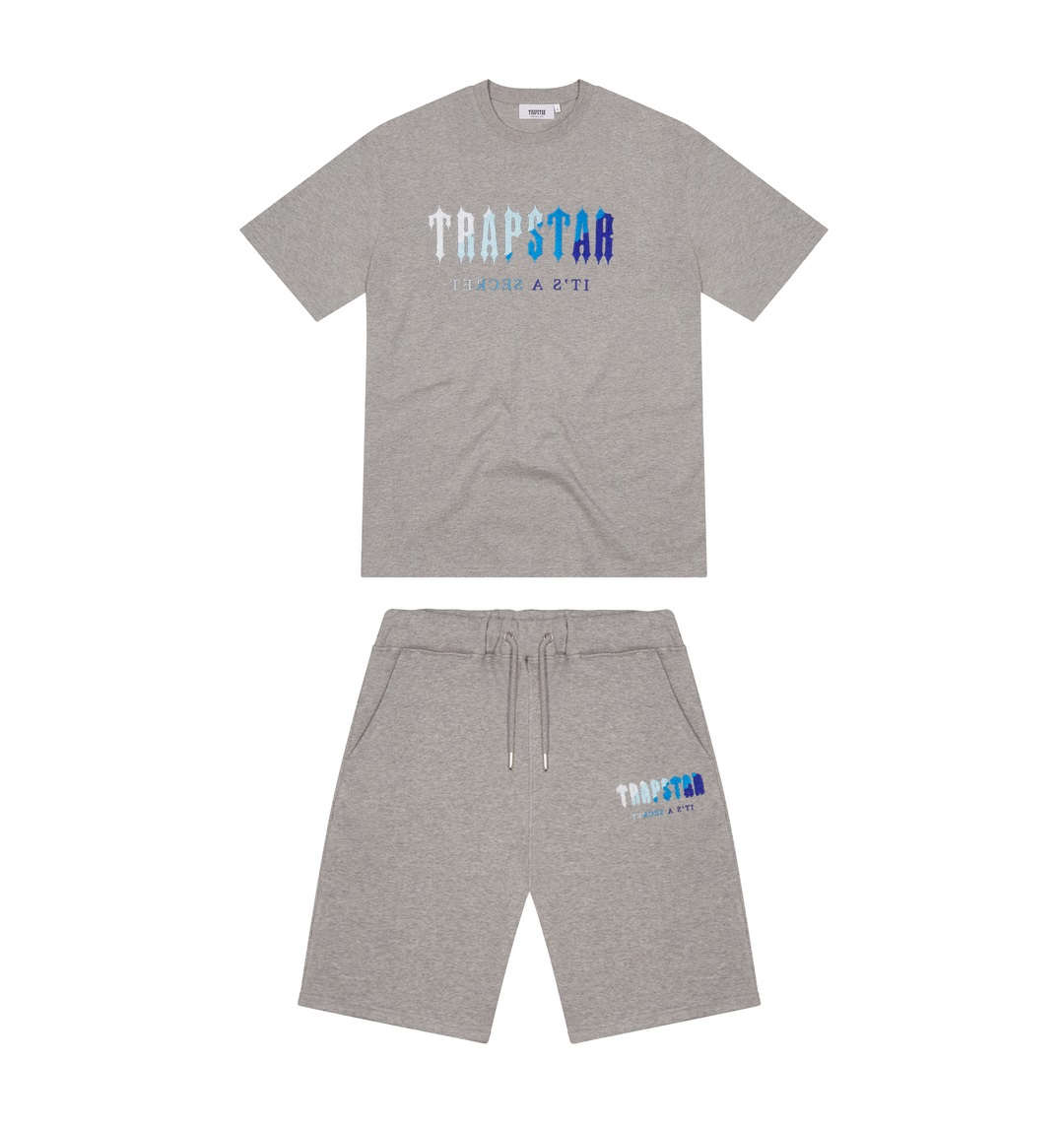 Fashion Men TrapStar Grey T-Shirt Short Sleeve Tracksuit Set Multi-Style Collection Shorts London Street Fashion Cotton High Quality S-3Xl
Fashion Men TrapStar Grey T-Shirt Short Sleeve Tracksuit Set Multi-Style Collection Shorts London Street Fashion Cotton High Quality S-3Xl